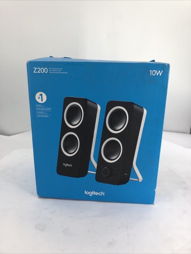 スピーカー・ウーファー Logitech Z200 Amazon.co.jp: Logitech Z200 - Speakers - for PC - black