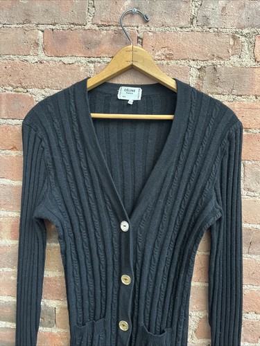 Zimmermann - Illustration Metallic Black & Gold Cardigan