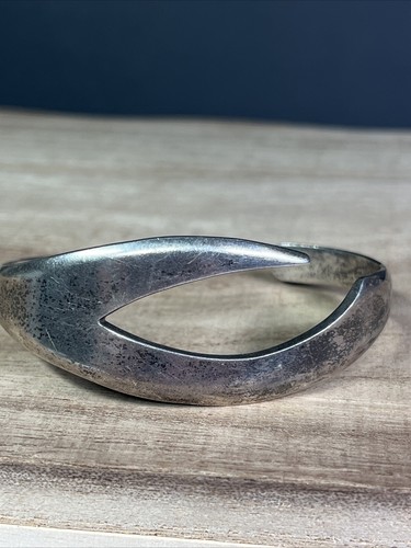 素晴らしい価格 MEXICO Vintage T8-41 Open 925 Silver Sterling BRACELET Cuff アクセサリー