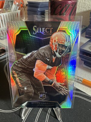 2016 Panini Select Myles Garrett 2017 NFL Draft XRC Rookie #21 Browns