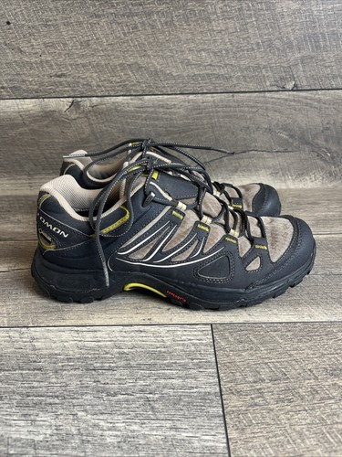Salomon Trekker Womens Size 7 Blue Suede Mesh Waterproof