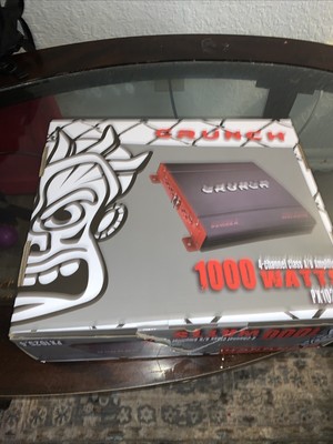 Crunch PX-1025.4 1000 Watt 4-Channel Amplifier Car Audio Amp