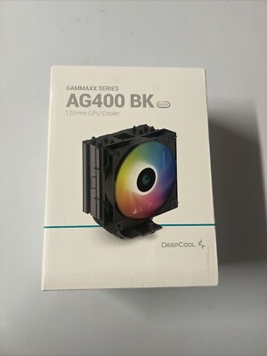 Deepcool Gammaxx AG400 BK 120mm CPU Cooler Brand New
