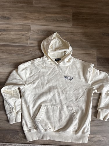 トップス Philme logo sweat ivory L PUMA Women's Long Sleeve Fleece Lined Embroidered Logo