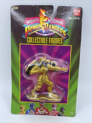 1993 GOLDAR 3'' Mighty Morphin Power Rangers Collectible Figure MOC