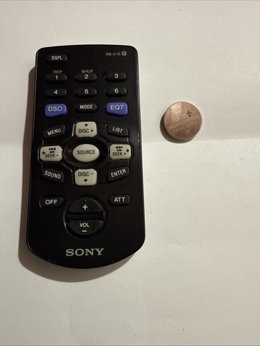 Sony Remote RM-X118 CDXCA700X CDXCA705M CDXCA710X CDXCA720X