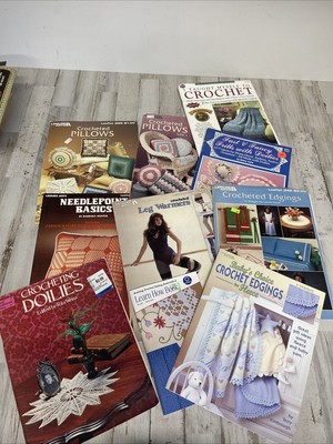 Lot of Various Craft Pattern Books Leaflets vintage
