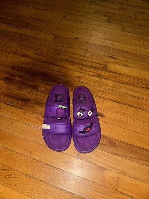 mcdonalds x crocs grimace cozzzy sandal