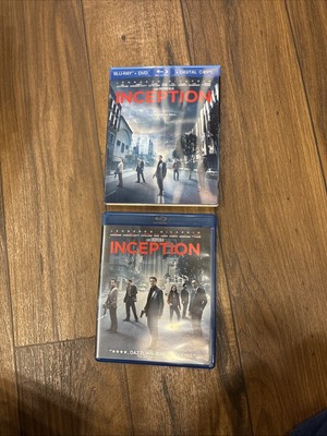Inception (Blu-ray/DVD, 2010, 3-Disc Set)