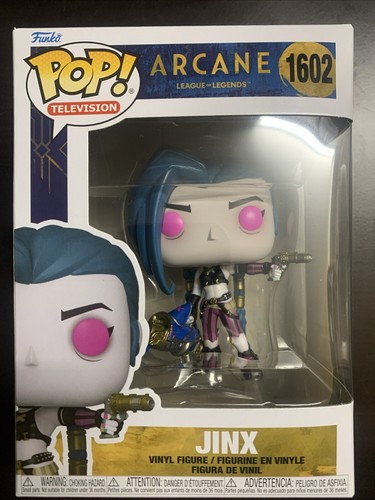 アーケイン funko pop ヴァイ　ジンクス Amazon.com: Funko POP TV: Arcane LOL - Jinx - Arcane: League