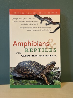 Amphibians & Reptiles of the Carolinas and Virginia (Paperback or Softback)