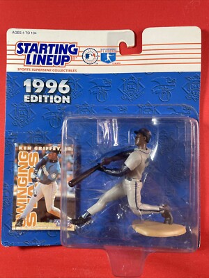 Ken Griffey Jr 1996 Kenner Starting Lineup Seattle Mariners Box Damage