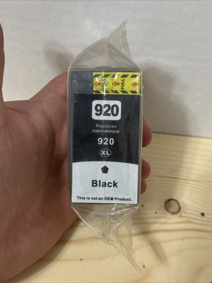 HP #920XL Black Ink Cartridge CD975AN Non-OEM Product