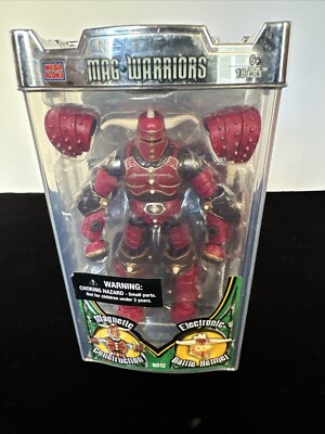 2005 Mega Bloks Mag Warriors Magnetic BATTLE SCORCH Action Figure 9012 BRAND NEW