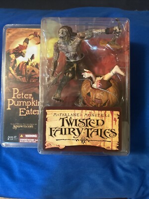 McFarlanes Monsters Twisted Fairy Tales PETER PUMPKIN EATER Action Figure NEW