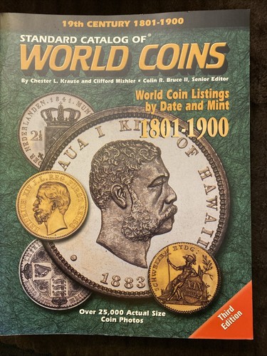 Standard World Coins Catalog 1801-1900 Krause Publications New | eBay