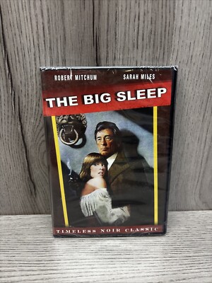 The Big Sleep [New DVD] Widescreen Brand New Sealed Robert Mitchum Sarah Miles