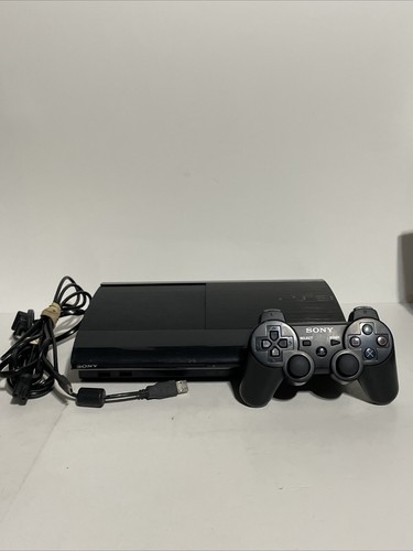 Sony PlayStation 3 250GB Super Slim Black PS3 Video Game