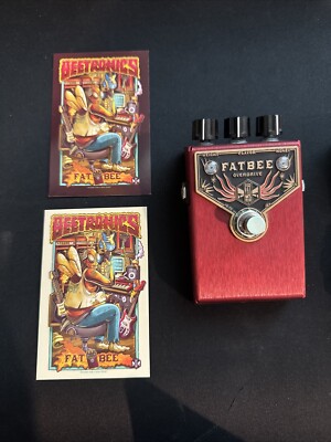 New BeeTronics Babee Series FATBEE Overdrive/Distortion Guitar Pedal With Box