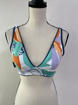 NEW Maaji Greenstone Sublime Bikini Reversible Top Sz Small