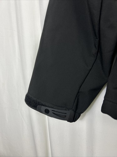 Rothco XL Tactical Jacket 9746 Black Full Zip Hooded Pockets Polyester