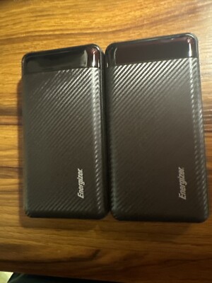 Energizer MAX Power Bank 30,000mAh Model UE30068 TWO PACK Open Box