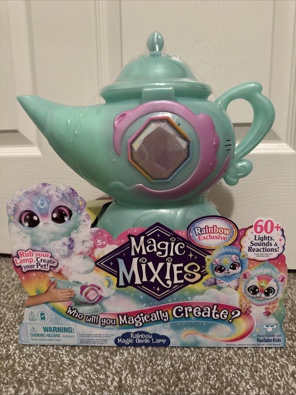 Magic Mixies Magic Genie Lamp with Interactive 8 inch Rainbow