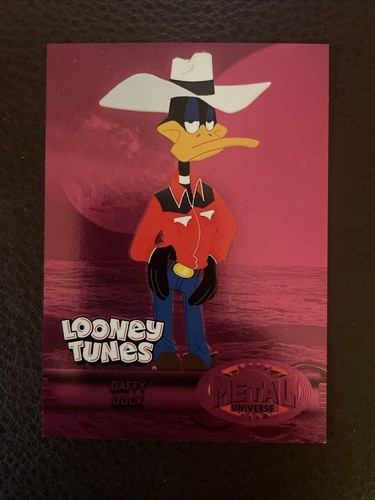 2024 Fleer Retro Looney Tunes DAFFY DUCK PINK Metal Universe RMU