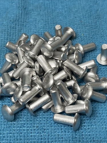 3点まとめ買い あやめ 新品 アマゾンブランド Rivet Classic 1/8in Alum Rivet Black 100pk Flange Type ALL18099 | Allstar