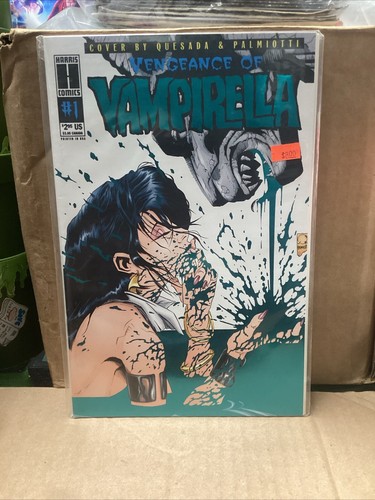 Vengeance Of Vampirella #1, Teal Green Variant Cover - 2nd