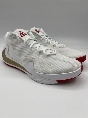 【美品】Nike Zoom Freak 1 ホワイト/ゴールド/ブラック24cm Nike Zoom Freak 1 
