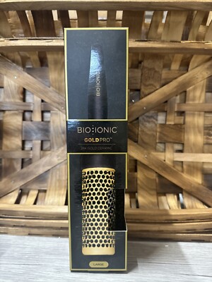 Bio Ionic 24k Gold Pro Ceramic Round Brush - Large Discontinued