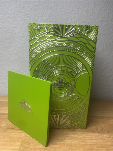 Silver Patron Tin Box Silver Bee Design- Empty