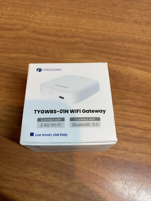 Proscenic Tuya Bluetooth Hub, Wi-Fi Gateway TYGWBS-01N