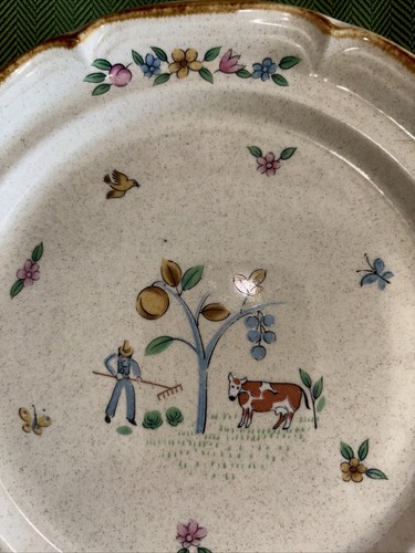 Vintage Heartland Salad Plates International Stoneware Japan