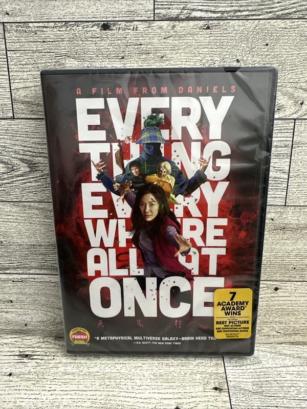 New! Everything Everywhere All At Once [DVD] Sealed Ships FREE