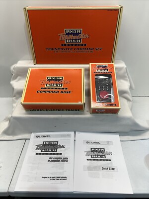 Lionel 6-12969 TrainMaster CAB1 Command Set Remote & Base Boxed Tested