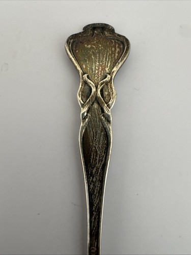 Pride of Houston Texas Sterling Silver Longhorn Souvenir Spoon Shepard Mfg Co