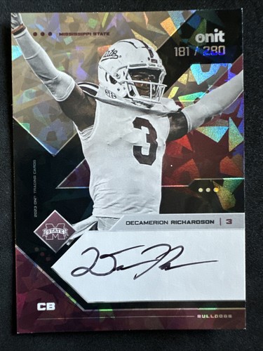 2023 ONIT Decamerion Richardson AUTO /280 Mississippi State