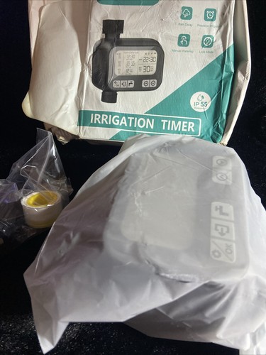 Diivoo Irrigation Timer SOP11 Waterproof Weekly And Daily Program Open Box