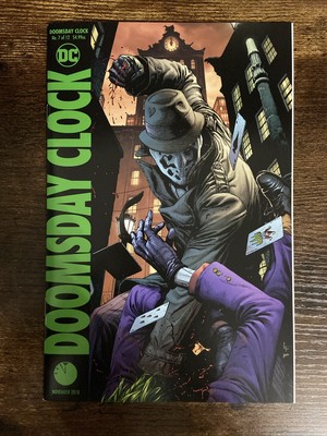 Doomsday Clock #7B  DC Comics 2018 NM  FRANK VARIANT