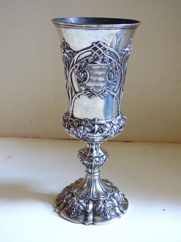 ° Ornate Swiss Solid Silver Goblet/Cup Eidgenössisches Schützenfest Silber Pokal | eBay