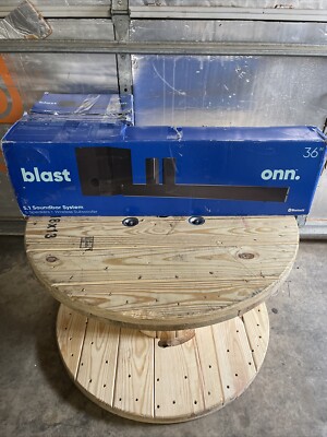 ONN Blast 5.1 400W 36'' Bluetooth Soundbar. Open Box