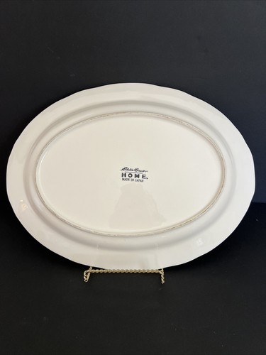 Eddie Bauer Home Cornucopia Large Platter 18.5 " Fruit Medley Vintage Perfect