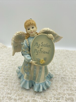 Angels among us figurine Messenger Angel for Sister 2003 Betty Singer