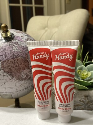 Merci Handy - Hand Cream in Cherie Cherry 1 oz (30 ml) - PACK OF 2
