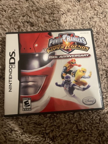 Power Rangers Super Legends 15th Anniversary Nintendo DS