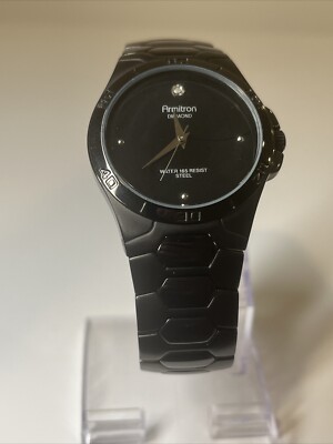 armitron diamond y121e all stainless steel mens watch 334094319798
