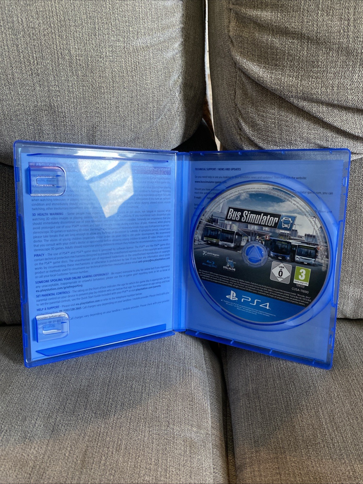 Bus Simulator PS4 PlayStation 4 Game UK PAL Import