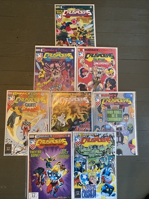  The Crusaders  #1-8 By Impact Comics